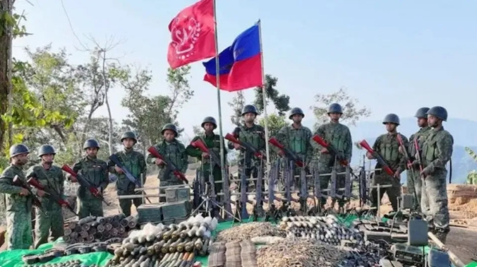缅甸武装联军宣布：敏比亚镇剩余的军方营地全部被攻占