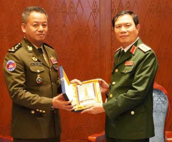 柬埔寨和越南高度重视稳定边境地区的军事合作